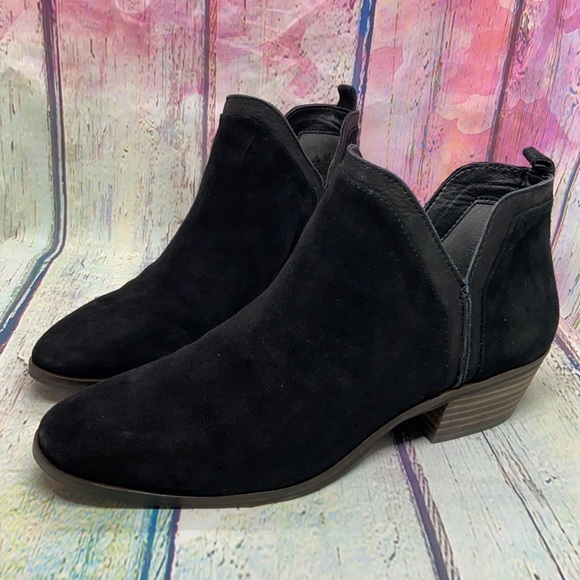patrick suede bootie